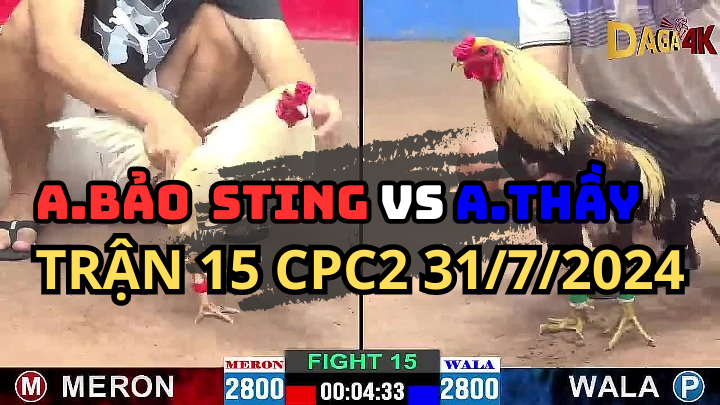 Trận 15 CPC2 31/7  Anh Thầy Phục Thù Bảo Sting