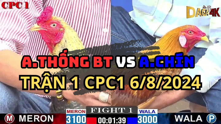 Trận 1 CPC1 6/8 A.Thống BT Thất Thủ Ngay Trận Đầu