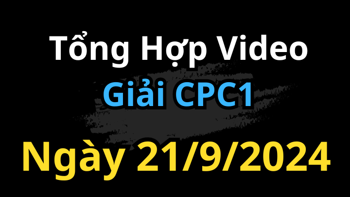 Tổng Hợp Video Giải Đá Gà Thomo CPC1 Ngày 21/9/2024